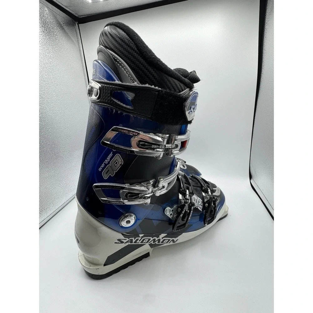 Salomon Ski Boots Blue Black White 27.5 Mondo Energyzer 90